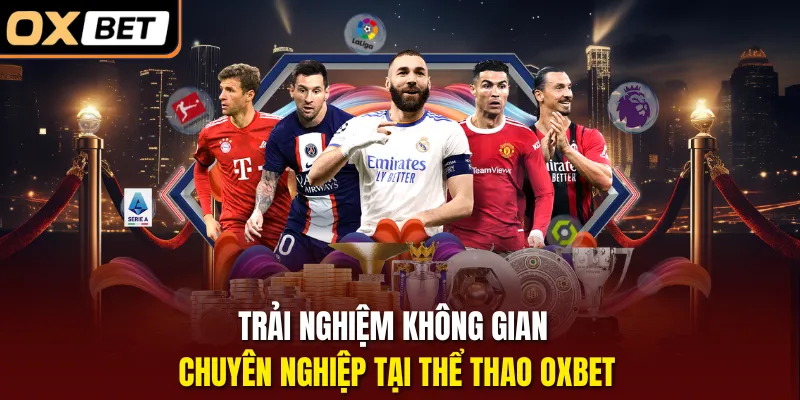 Trải nghiệm không gian chuyên nghiệp tại thể thao OXBET